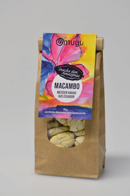 Macambo Natur - Weisser Kakao, leicht geröstet